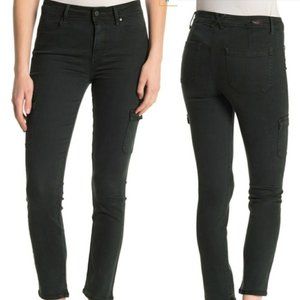 Paige Hoxton Skinny Cargo Jeans VintageBlack Stone
